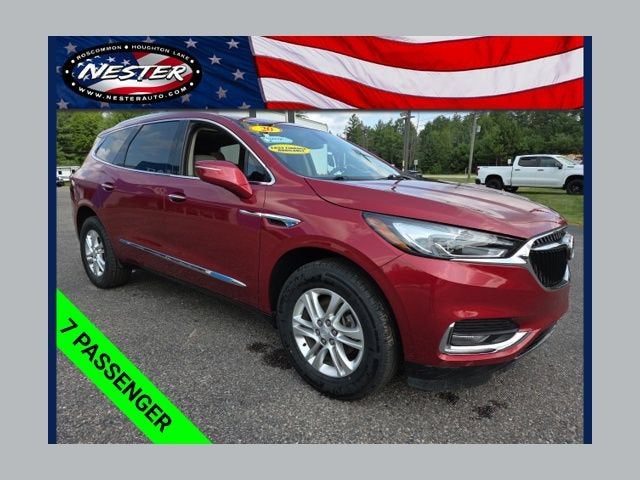 2020 Buick Enclave Essence in Includes Pitch Dark Night Lower Exterior Accent Color.) — front three-quarter view
