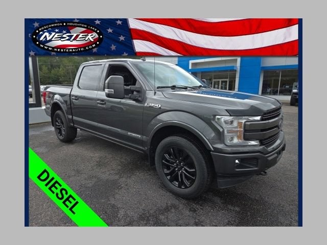 2018 Ford F-150 XL in Gray — front three-quarter view